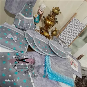 سرویس پارچه ای آشپزخانه عروس مبلمونسرا مدل 297780