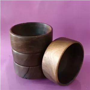 کاسه چوبی خراطی دستساز مبلمونسرا مدل 275554