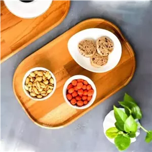 سینی چوبی 38 سانت MGM کد 11013 با چوب راش گرجستانی مبلمونسرا مدل 278508