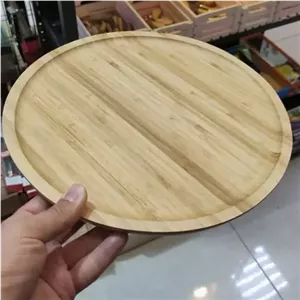 بشقاب و دیس گرد 30سانت بامبو مبلمونسرا مدل 270823
