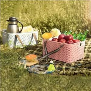 سبد پیک نیک بدون درب آریاسام مبلمونسرا مدل 291530