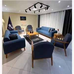 مبل راحتی8 نفره مینیمال تخت خواب شو تکی چوب راش کف اسفنج 35 کیلوی با پارچه دیامون خارجی هزینه ارسال پایه مشتری میباشد مبلمونسرا مدل 214236