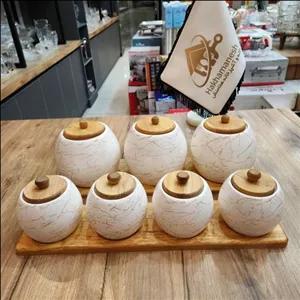 سرویس پاسماوری چوب سرامیک مسینا مبلمونسرا مدل 295314