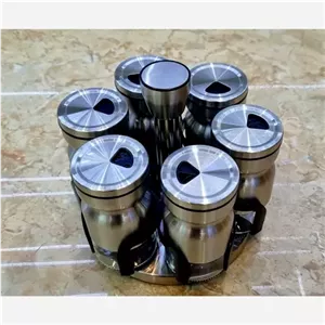 ست ادویه چرخشی استیل مبلمونسرا مدل 292763