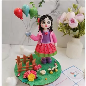 جاکبریتی فانتزی تاپر کیک و مجسمه خمیری قابل شستشو مبلمونسرا مدل 252392