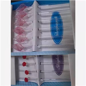 نی شیشه ای در طرح شکوفه و برگ مبلمونسرا مدل 278088