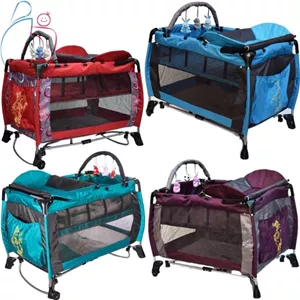 تخت پارک و گهواره کودک مدل کاپرا مامزنینی مبلمونسرا مدل 225923