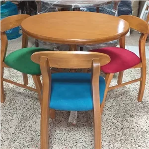 میزو صندلی نهارخوری سه نفره تمام چوب کمجا مبلمونسرا مدل 216542