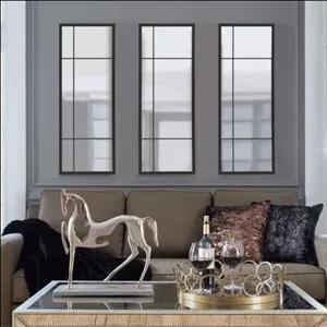 آینه الف مدل نیم قد کلاسیک مجموعه 3 عددی مبلمونسرا مدل 262042