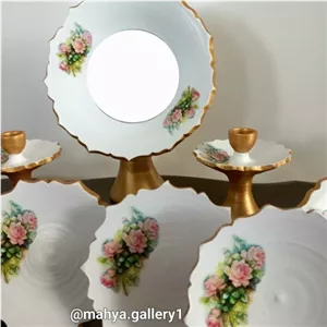 هفتسین شیک سفالی طرح گل رز، 9تکه مبلمونسرا مدل 259001