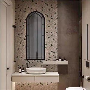 آینه سرویس بهداشتی قاصدک مدل نیم قد مبلمونسرا مدل 266117