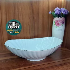 کشکول کارمن متوسط لمون کد 506M سالادخوری سوپخوری میوه خوری لب طلا کاسه 506M لمون کاسه کارمن 506M کشکول کارمن 506M مبلمونسرا مدل 274592