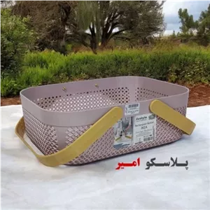 سبد ایکیا مستطیل کوچک اواستایل مبلمونسرا مدل 290307