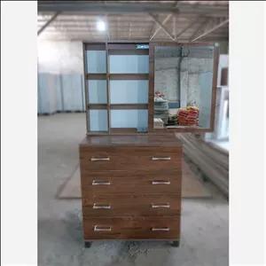 دراور 4کشو آینه ریلی مبلمونسرا مدل 224851