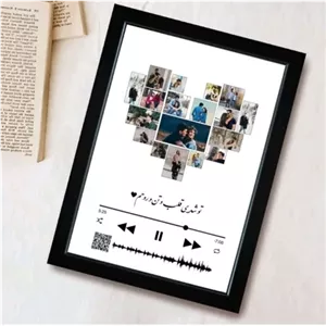 قاب عکس موزیکال سایز 20 در 30 مبلمونسرا مدل 266850