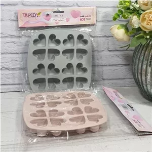قالب یخ و ژله سیلیکونی تاپکو طرح قلب مبلمونسرا مدل 292230