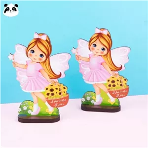 تندیس چوبی روز دختر مبلمونسرا مدل 251265