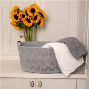 سبد رخت بیضی27 لیتری فلور هوم کت مبلمونسرا مدل 293341