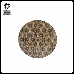 زیر قابلمه ای یا زیردیگی چوبی سینور کد 116. قطر 20 سانتی متر دو لایه و دو رو. زیبا و مقاوم در برابر حرارت. طرح مینا مبلمونسرا مدل 297695