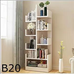 قفسه کتاب و دکوری ام دی اف B20 مبلمونسرا مدل 237232 