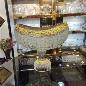 کشکول طلاکوب کریستال برند بوهمیا مدل رومنس رومی مبلمونسرا مدل 278527