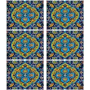 زیر بشقابی مستطیلی پارچه مخمل سایز 35 در 40 مدل U3-16 شرکت رنس مبلمونسرا مدل 298702