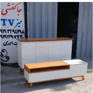 میز کنسول ست میز تلویزیون ساده شیک مبلمونسرا مدل 220904