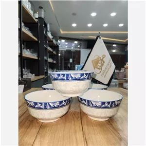 کاسه آبگوشت سرامیکی قلم آبی خارجی مبلمونسرا مدل 292243