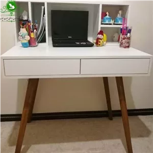 میز تحریر مدل کلاسیک شلف دار مبلمونسرا مدل 221378