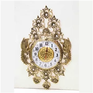 ساعت دیواری لوکس برنز برنزی جدید آویزی برنجی آنتیک مبلمونسرا مدل 239356