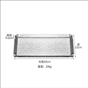 دیس مزه استیل چکشی نقره ای کیفیت عالی مبلمونسرا مدل 269952