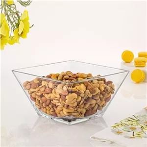 آجیل خوری شیشه ای لیمون مبلمونسرا مدل 265355 