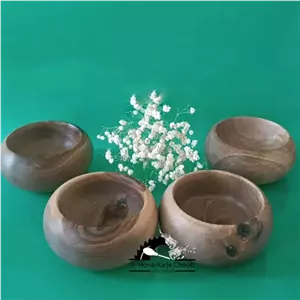 ست پذیرایی اجیل خوری و کاسه کوچک و قندان با درب چوب گردو مبلمونسرا مدل 265443 