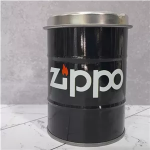 زیرسیگاری بشکه فلزی سایز بزرگ زیپو مبلمونسرا مدل 272125
