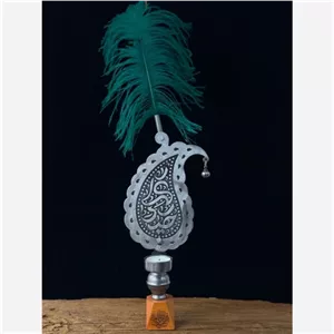 تندیس مذهبی علامت مدل ترمه حیدرکرار مبلمونسرا مدل 251627