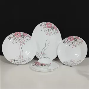 سرویس آرکوپال 25 پارچه مدل پالیز صورتی ارسال رایگان مبلمونسرا مدل 289220