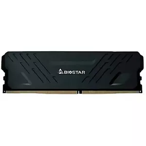 رم کامپیوتر بایوستار 16 گیگ ddr4 تک چنل با فرکانس 3200 cl16 مدل storm v پلمپ