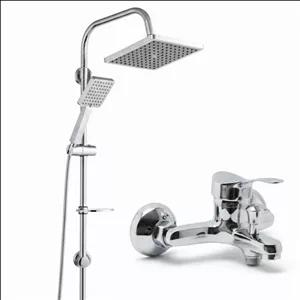 ست 2 عددی دوش حمام با علم یونیورست رسوب‌گیر اتومات