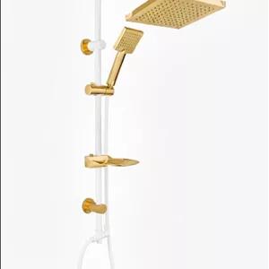 علم دوش یونیورست ترکیب آب و هوا سفید طلایی