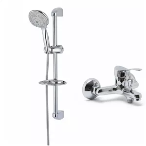 ست 2 عددی شیر و دوش حمام یونیکا کروم
