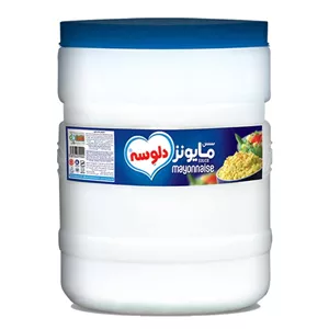 سس دبه مایونر پرچرب 7 کیلویی دلوسه