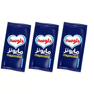 سس ساشه کم چرب مایونز 20 گرمی دلوسه (یک کارتن)