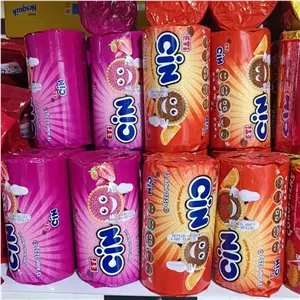 بیسکویت اتی با  تکه های شکلات 325 گرم در 2طعم پرتغالی وتوت فرنگی