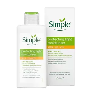 کرم مرطوب کننده و محافظ سیمپل لایت حاوی SPF15 حجم 125 میل