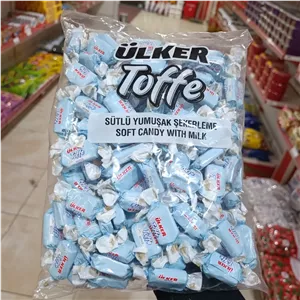 تافی اولکر با طعم شیری Ulker Toffe Sutlu بسته یک کیلویی