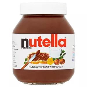 شکلات صبحانه فندقی نوتلا nutella حجم 750 گرم