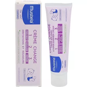 کرم سوختگی و محافظ پای کودک ماستلا Mustela ویتامین بریر 3 2 1 حجم 100 میل