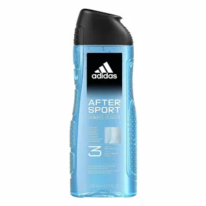 ژل شستشوی بدن،مو و صورت آدیداس مدل After Sport حجم 400 میل