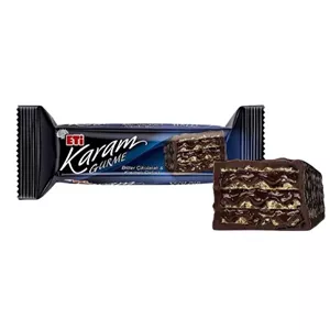 ویفر شکلاتی تلخ اتی کارام حجم 50 گرم