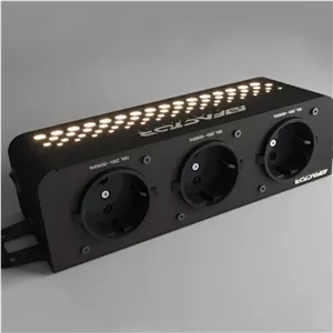 پریز روکار مورف  فکتور مدل upo2 پورت 3 (مخصوص  دکوراسیون و کابینت)